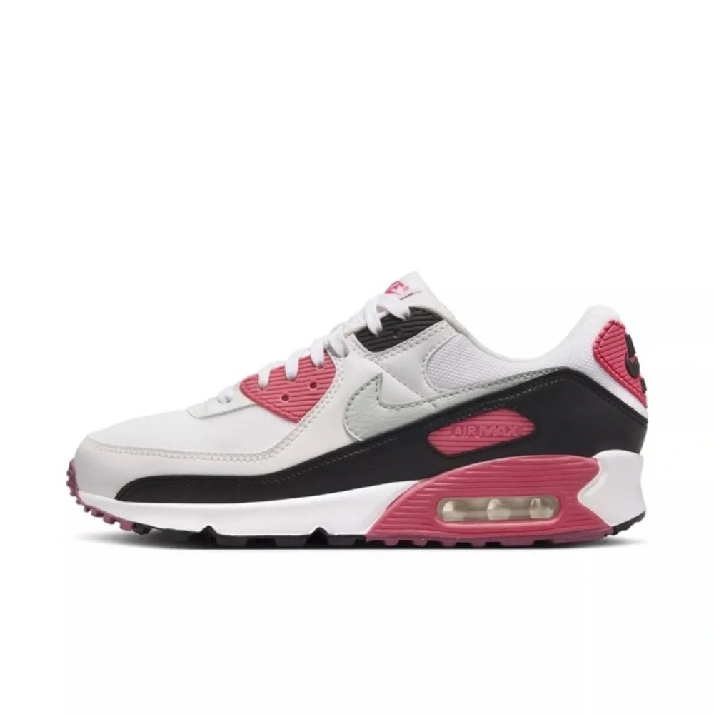 NIKE WMNS Air Max 90 White Aster Pink DH8010 105 - Sz 10/11 available - Picture 9 of 9